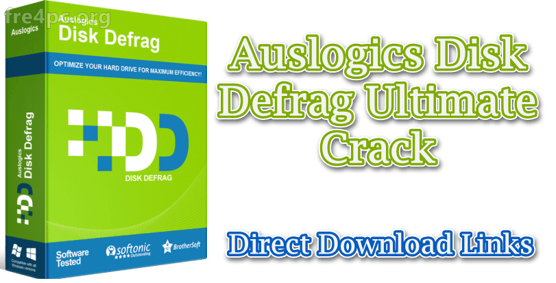 auslogics disk defrag crack